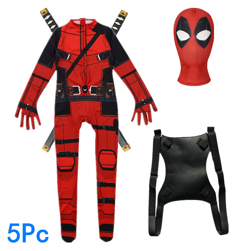 Party Games Children - Deadpool Movie Superhero Costume for Kids