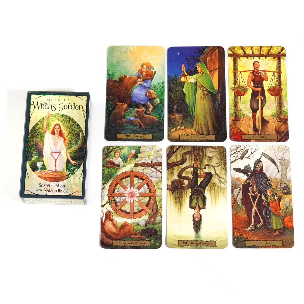 Games Garden Party - Witch's Garden Tarot Decks High Quality