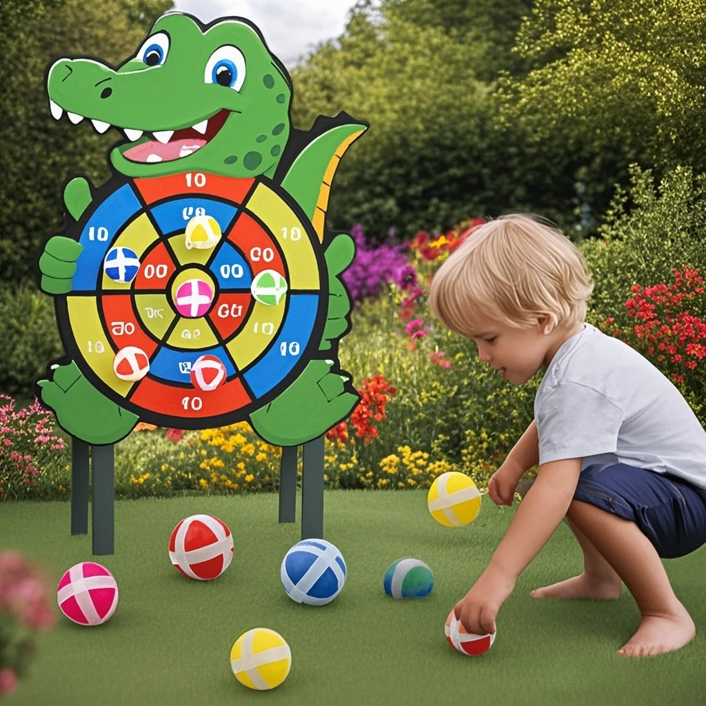 Party Games At Home - Educational Games Dart Board Kids Toy