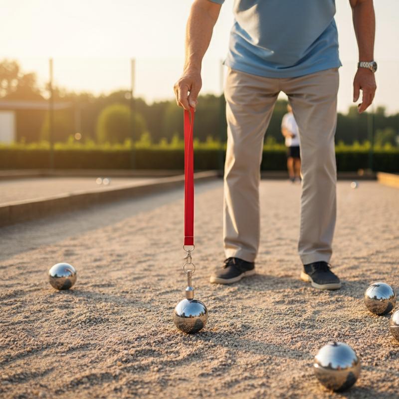 Bocce Ball Lawn - Magnetic Ball Throwing Picker Portable Bocce