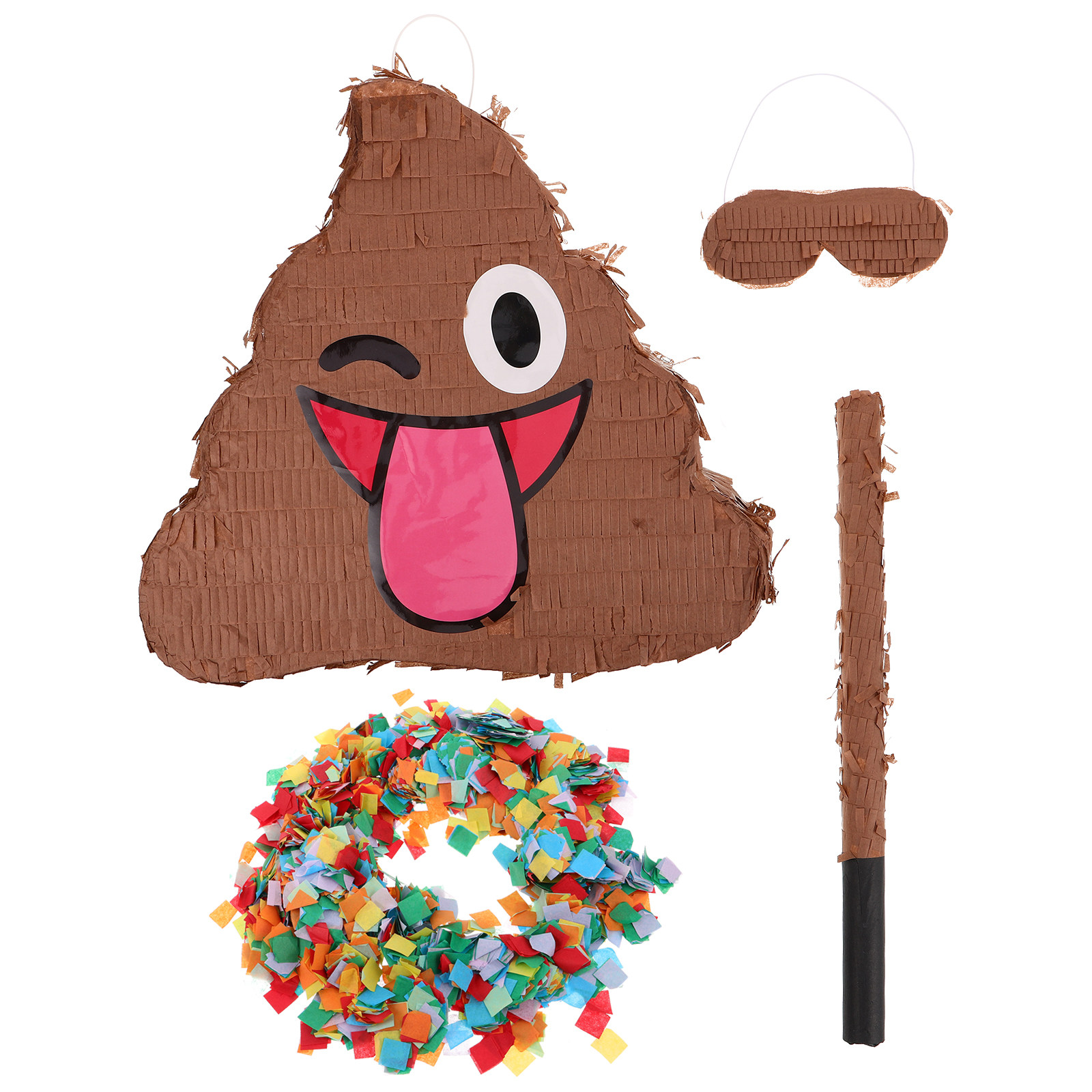 Party Games Adults Funny - 1Set Funny Poop Pinata Prank Party