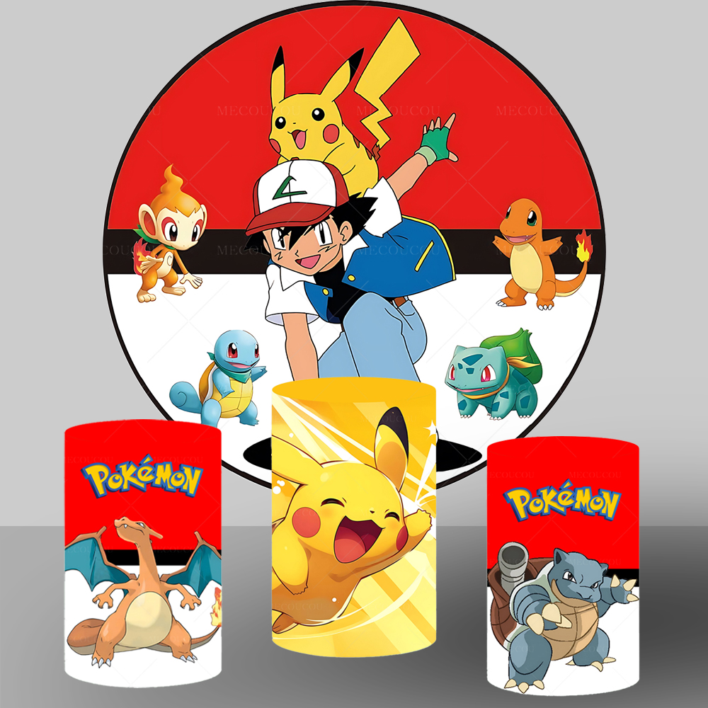 Games Garden Party - Cartoon Anime Pokemon Theme Customized Kid's