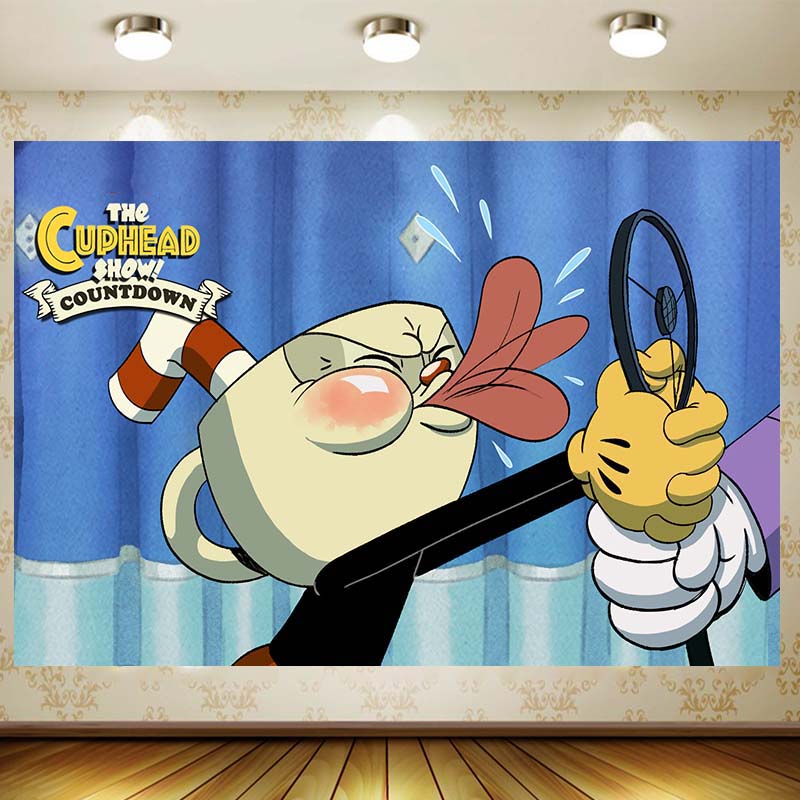 Cupheade Background Baby Showe – обзор и цена Games Garden Party
