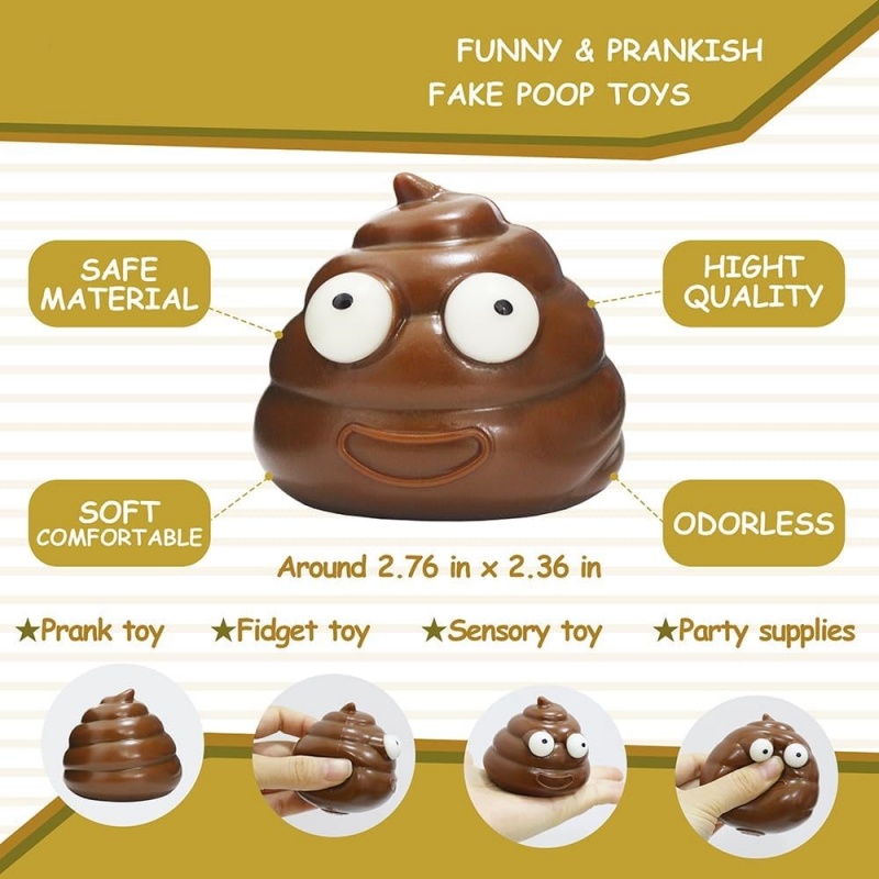 Cute Fidget Squeeze Poo Toy St – обзор и цена Party Games Adults Funny