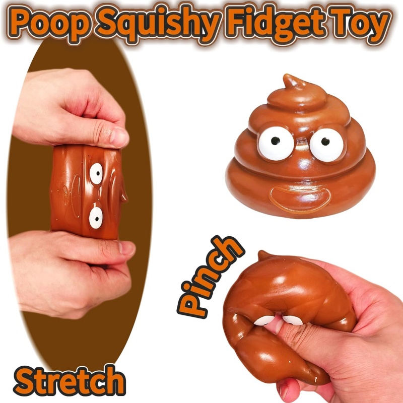 Cute Fidget Squeeze Poo Toy St – обзор и цена Party Games Adults Funny