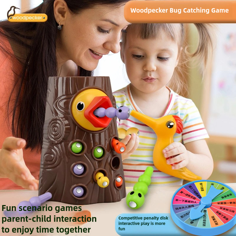Woodpecker Feeding Game Toy, M – обзор и цена Party Games For 3 People