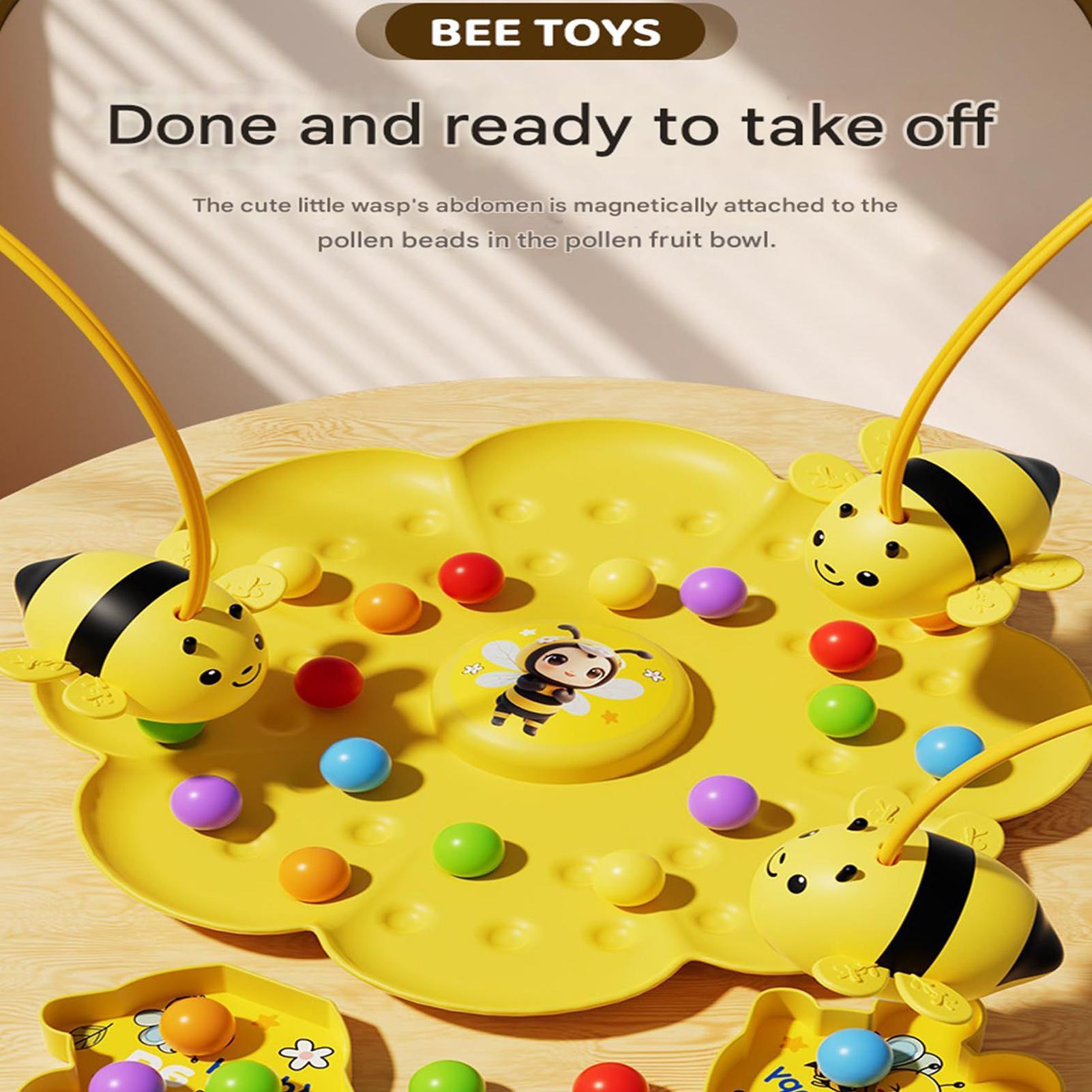 Educational Magnetic Bee Toy - – обзор и цена Games Garden Party