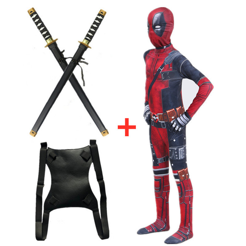 Deadpool Movie Superhero Costu – обзор и цена Party Games Children