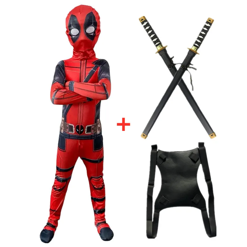 Deadpool Movie Superhero Costu – обзор и цена Party Games Children