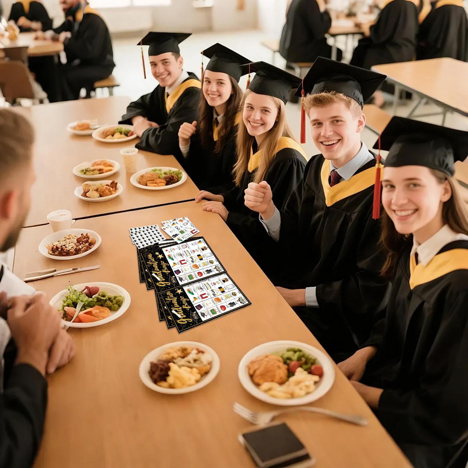Graduation Bingo Game 24-Playe – обзор и цена Party Games College