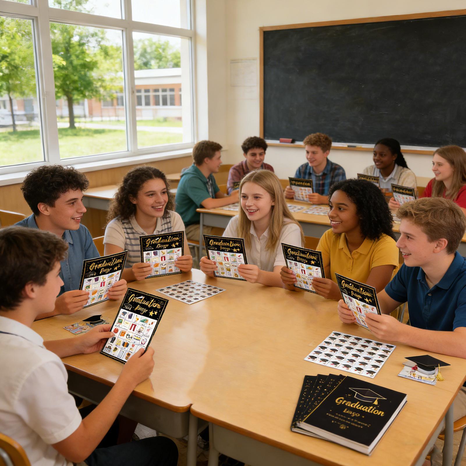 Graduation Bingo Game 24-Playe – обзор и цена Party Games College