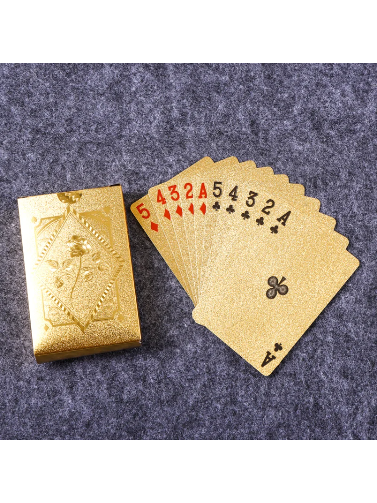 Gold Foil Skull Poker Cards Wa – обзор и цена Party Games Using Playing Cards