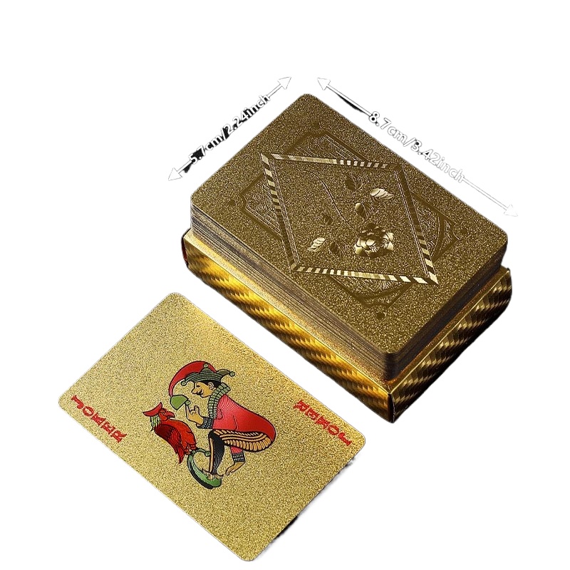 Gold Foil Skull Poker Cards Wa – обзор и цена Party Games Using Playing Cards