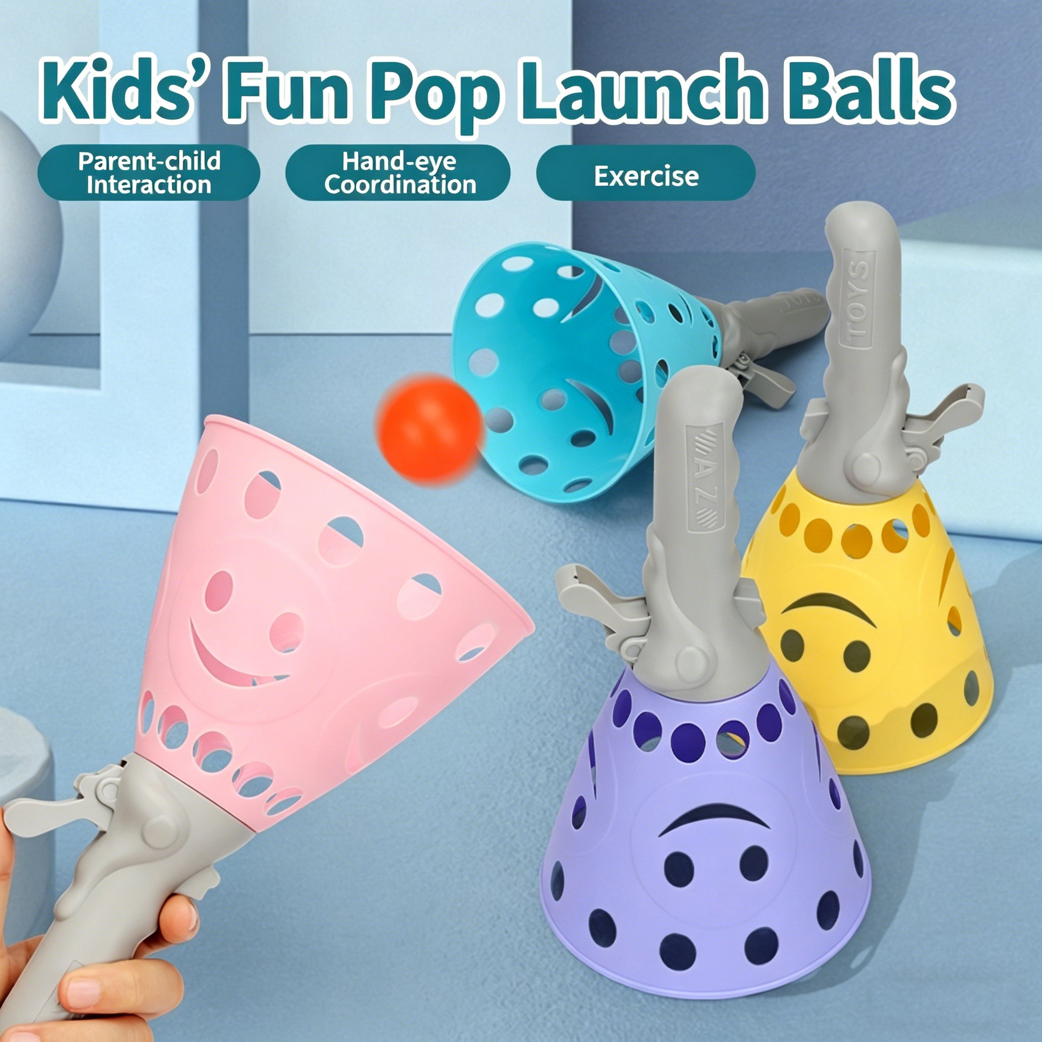 Outdoor Indoor Pass-Catch Ball – обзор и цена Party Games Kids Indoor