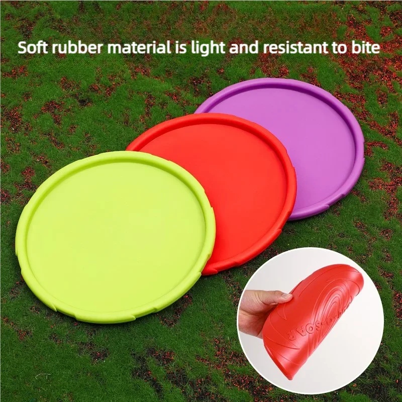 Multicolor Silicone Dog Frisbe – обзор и цена Frisbee Freestyle Disc