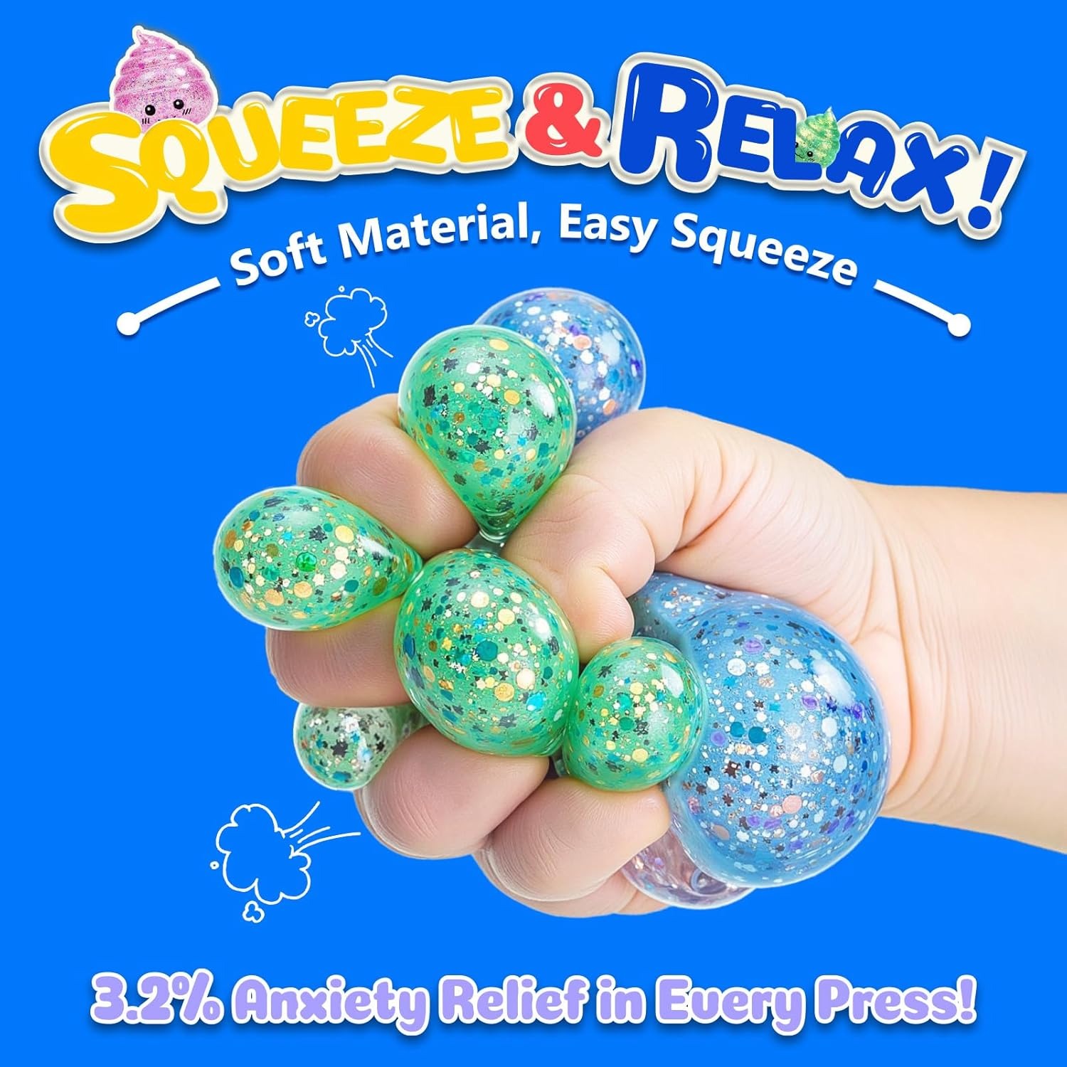 Novelty Squishy Poo Stress Bal – обзор и цена Party Games Adults Funny