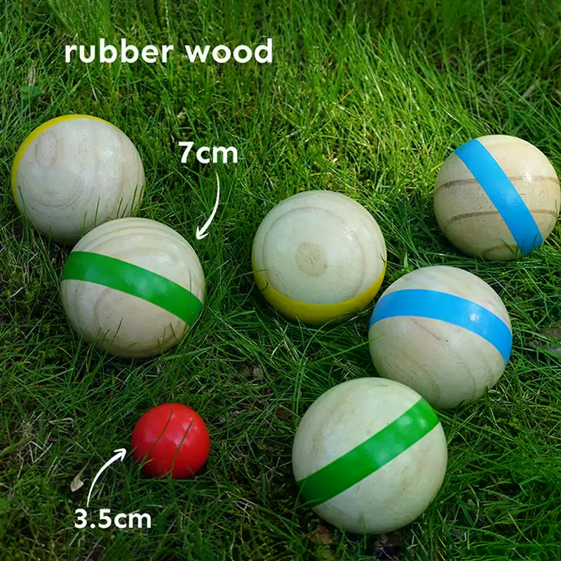 Durable Wooden Bocce Balls for – обзор и цена Bocce Ball Lawn