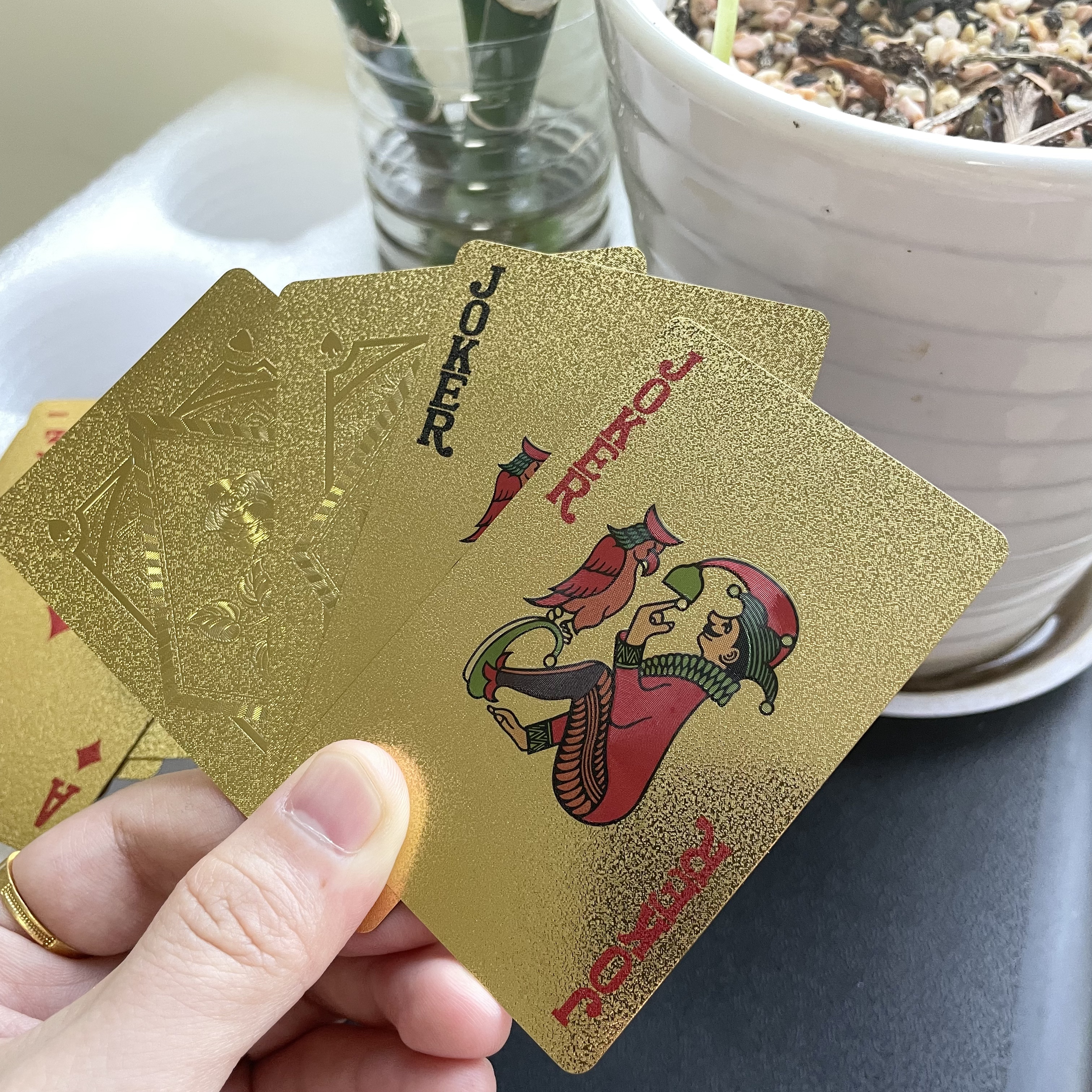 Gold Foil Skull Poker Cards Wa – обзор и цена Party Games Using Playing Cards