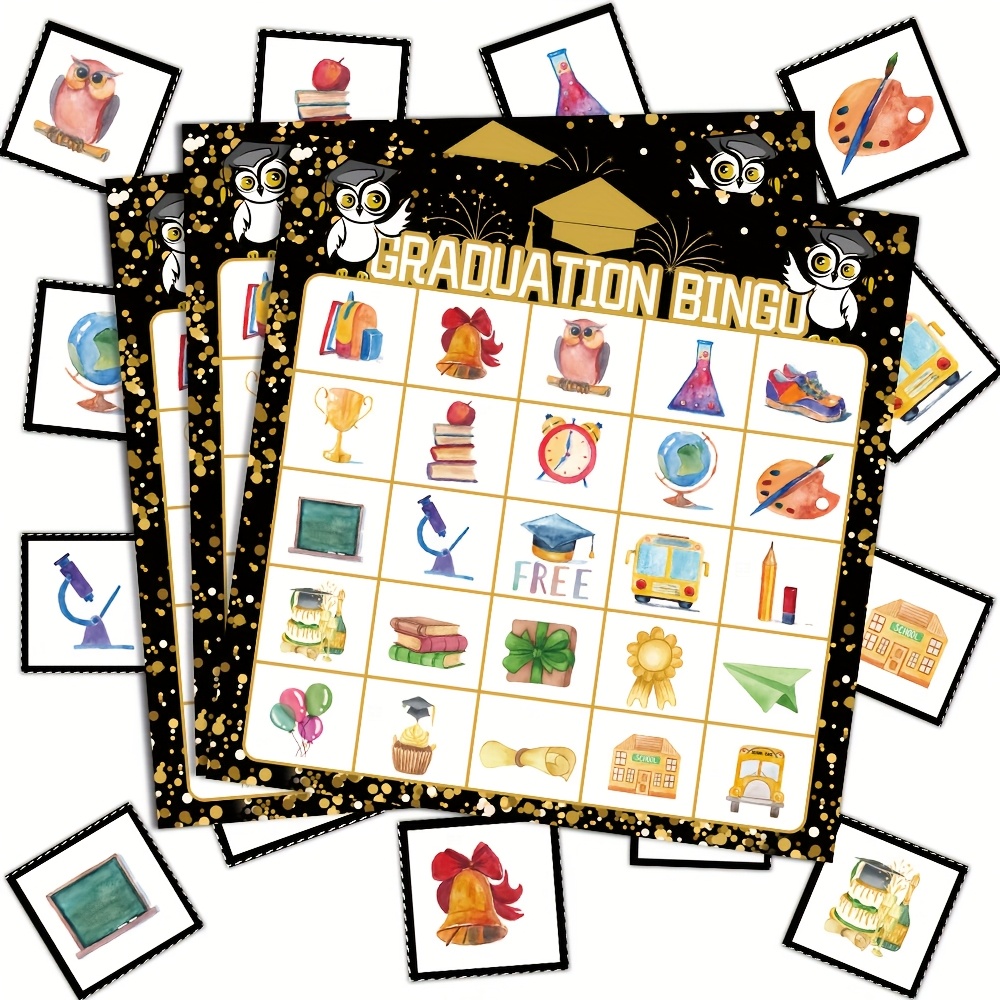 2026 Black Gold Graduation Bin – обзор и цена Party Games College