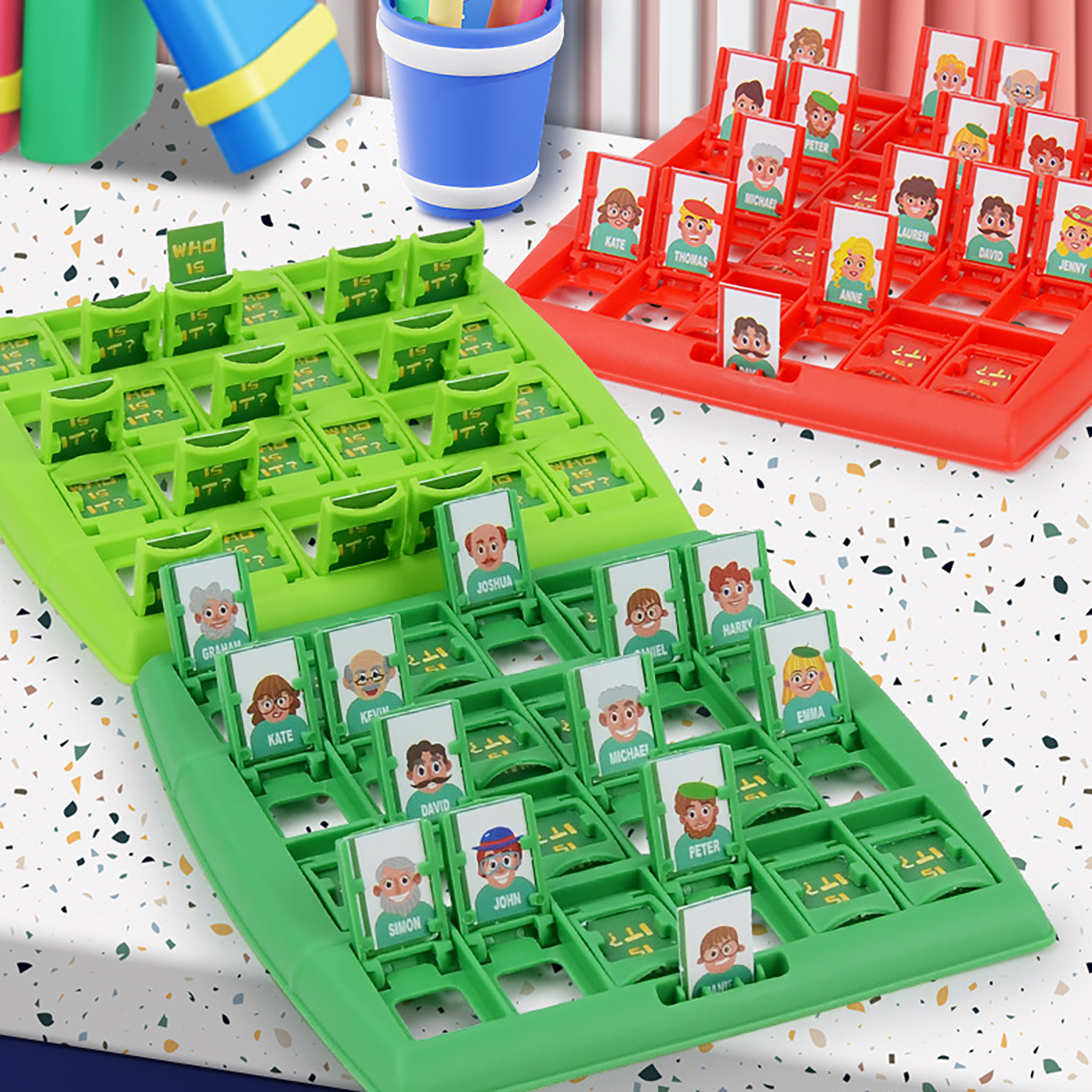 Family Guessing Board Game Who – обзор и цена Party Games At Home