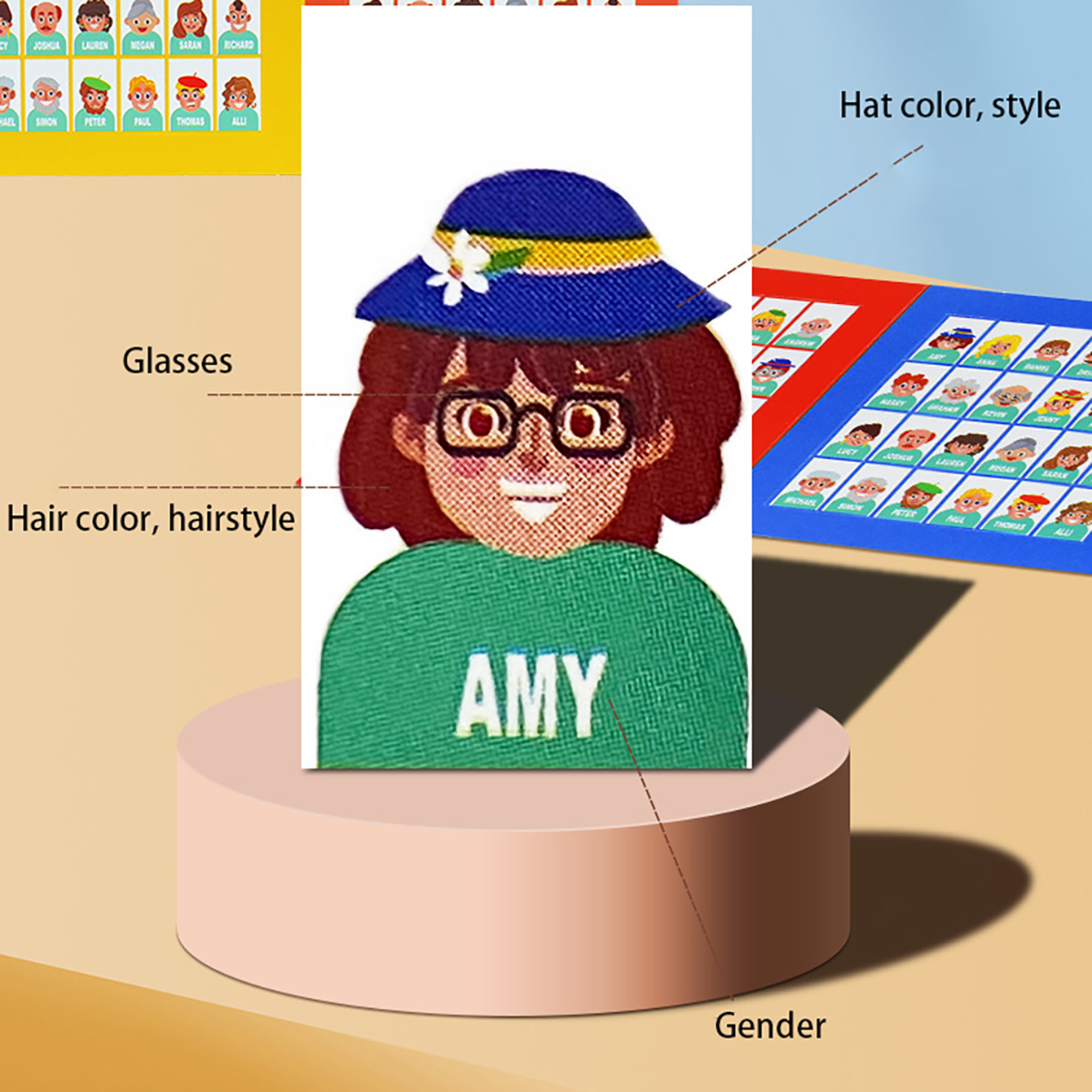 Family Guessing Board Game Who – обзор и цена Party Games At Home