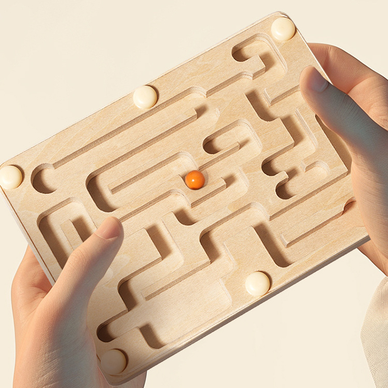 Small Wooden Balance Bead Maze – обзор и цена Party Games At Home