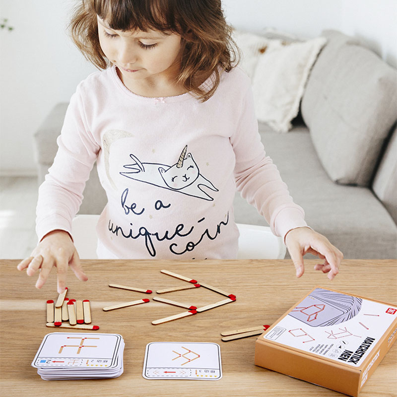 Montessori Matches Puzzles Gam – обзор и цена Party Games Kids Indoor