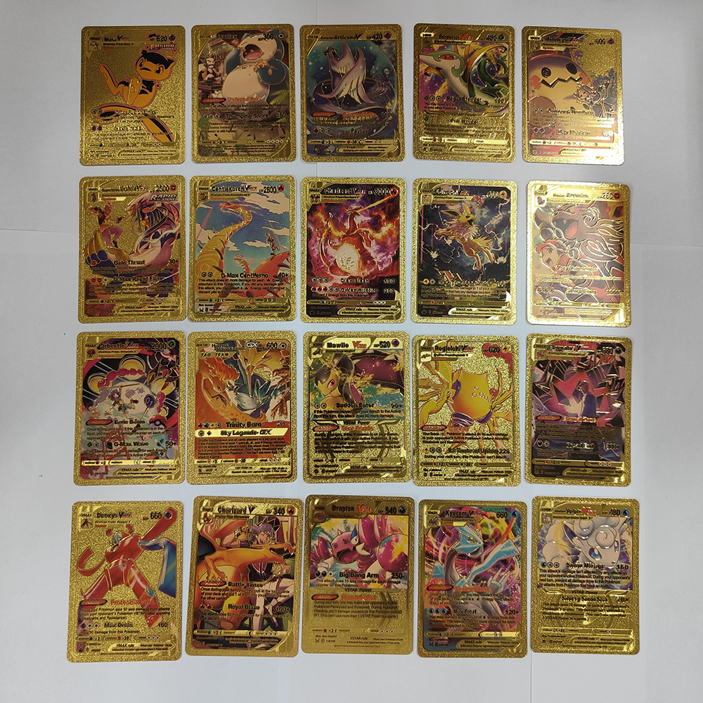 55PCS Pokemon Cards Vmax GX Go – обзор и цена Party Games Good