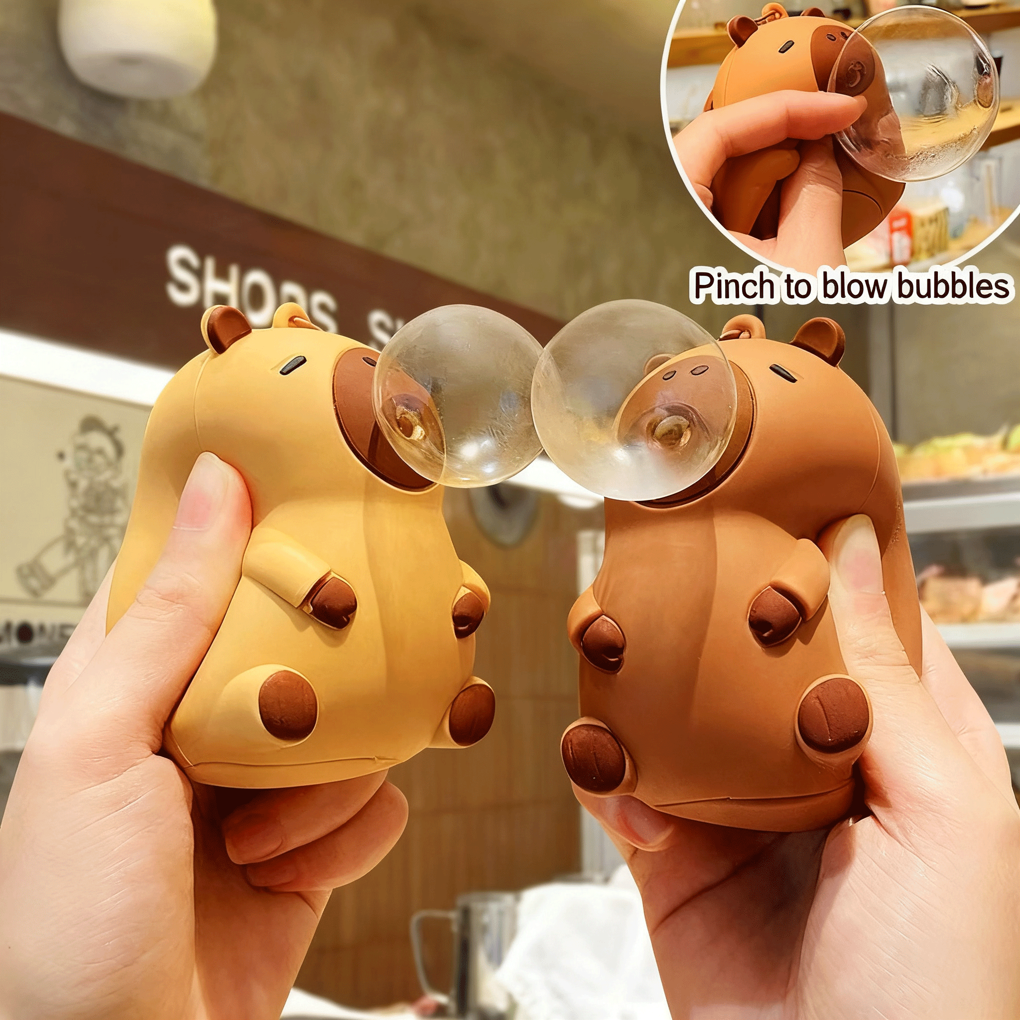 Capybara Doll Pinch Pendant To – обзор и цена Party Games Children