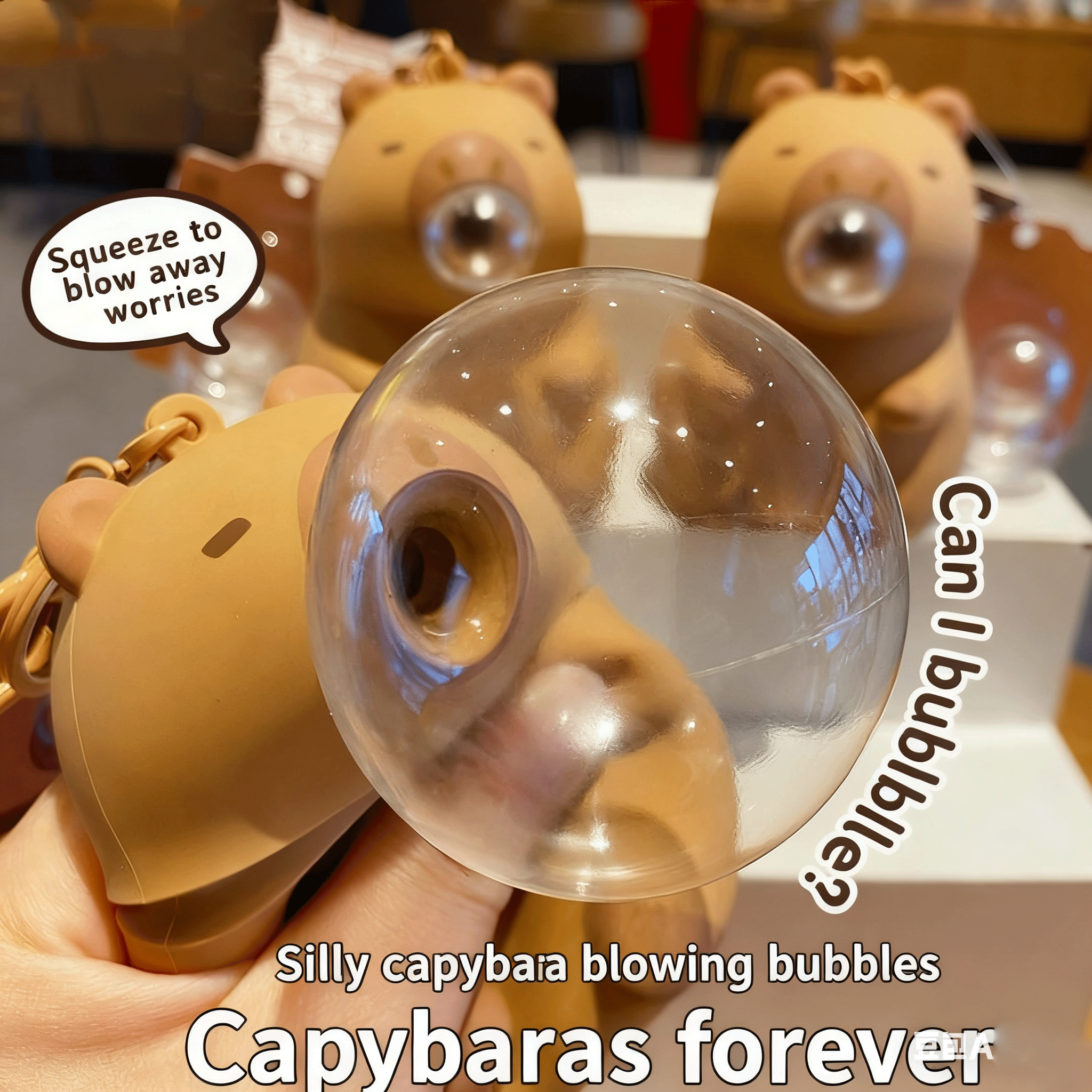 Capybara Doll Pinch Pendant To – обзор и цена Party Games Children