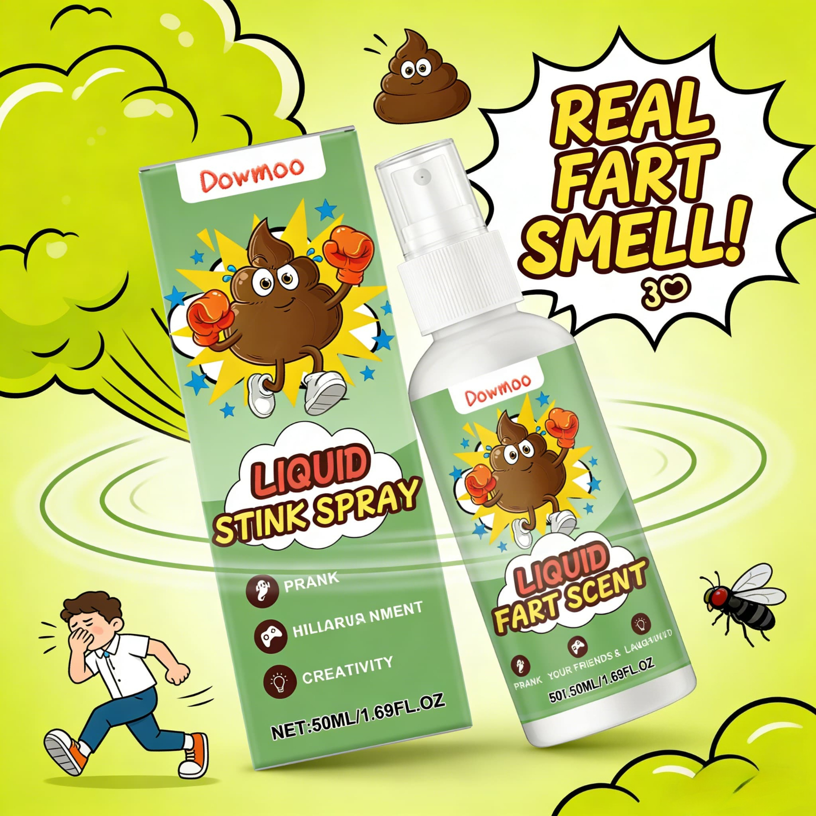 Fart Spray Prank Stink Bomb Ga – обзор и цена Party Games Bomb