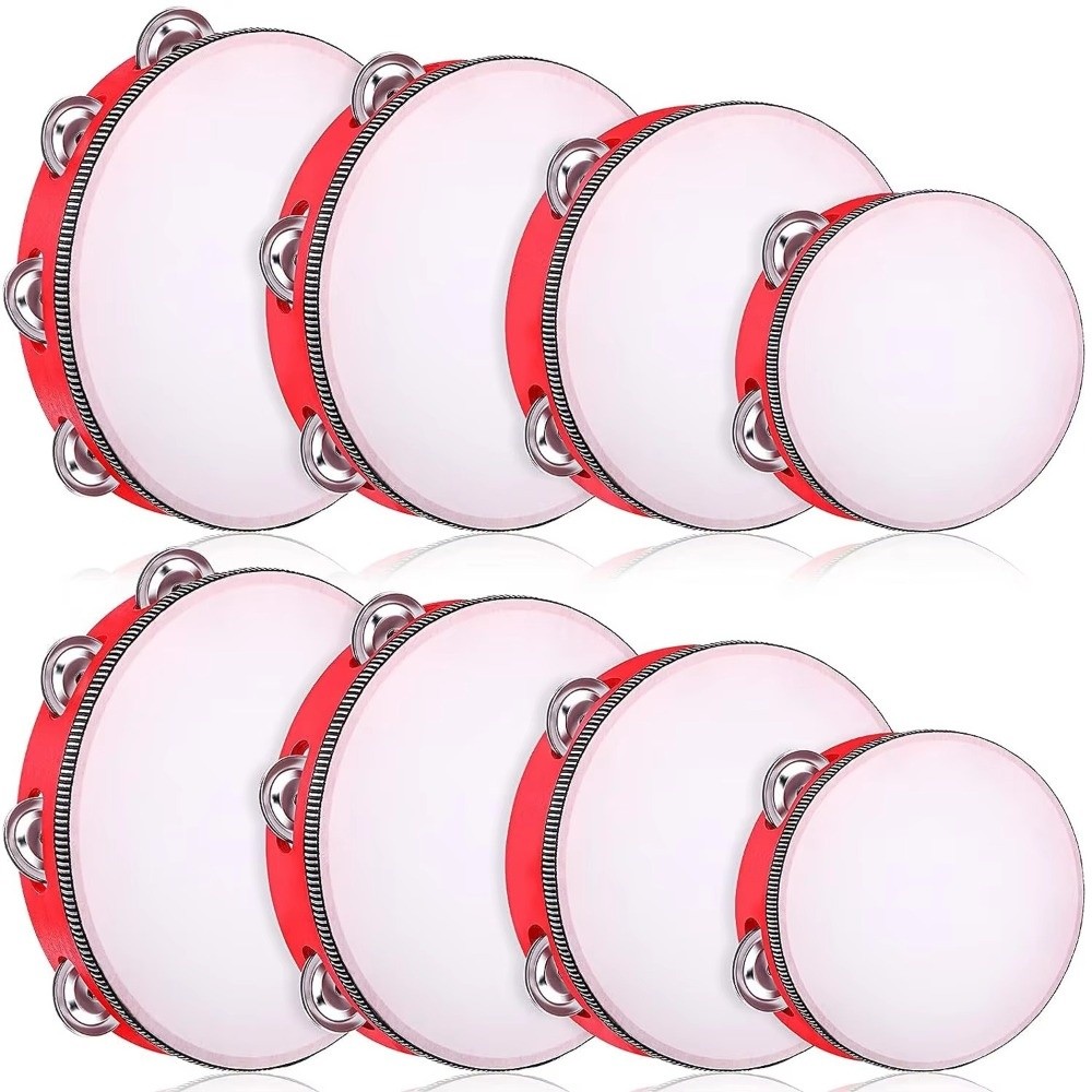 4/6/8/10 Inch Hand Held Drum W – обзор и цена Party Games Children
