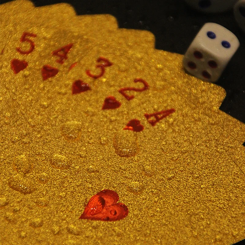 Gold Foil Skull Poker Cards Wa – обзор и цена Party Games Using Playing Cards