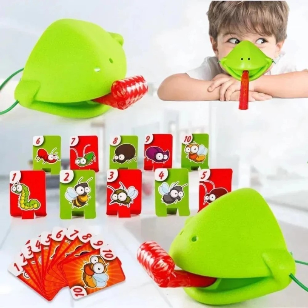 Frog Lizard Mask Wagging Tongu – обзор и цена Party Games Children