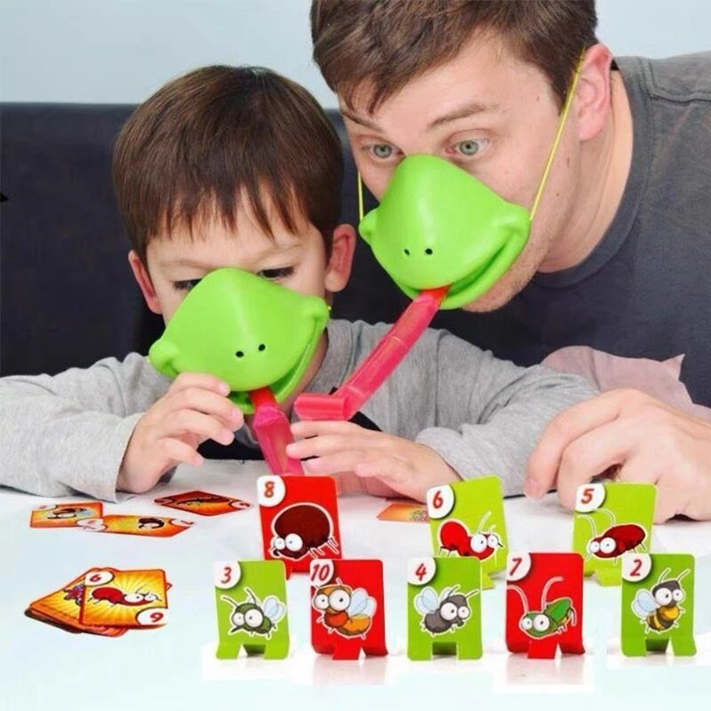 Frog Lizard Mask Wagging Tongu – обзор и цена Party Games Children