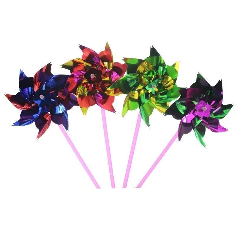 6Pcs Plastic Windmill Pinwheel – обзор и цена Games Garden Party