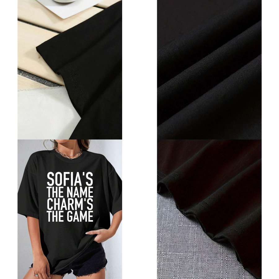 【New style】Women'S Name T-Shir – обзор и цена Party Games Quotes Short