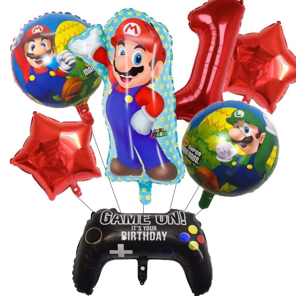 Mario Luigi Game Themed Birthd – обзор и цена Party Games Good