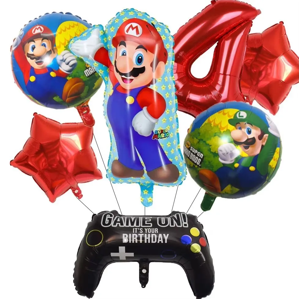 Mario Luigi Game Themed Birthd – обзор и цена Party Games Good