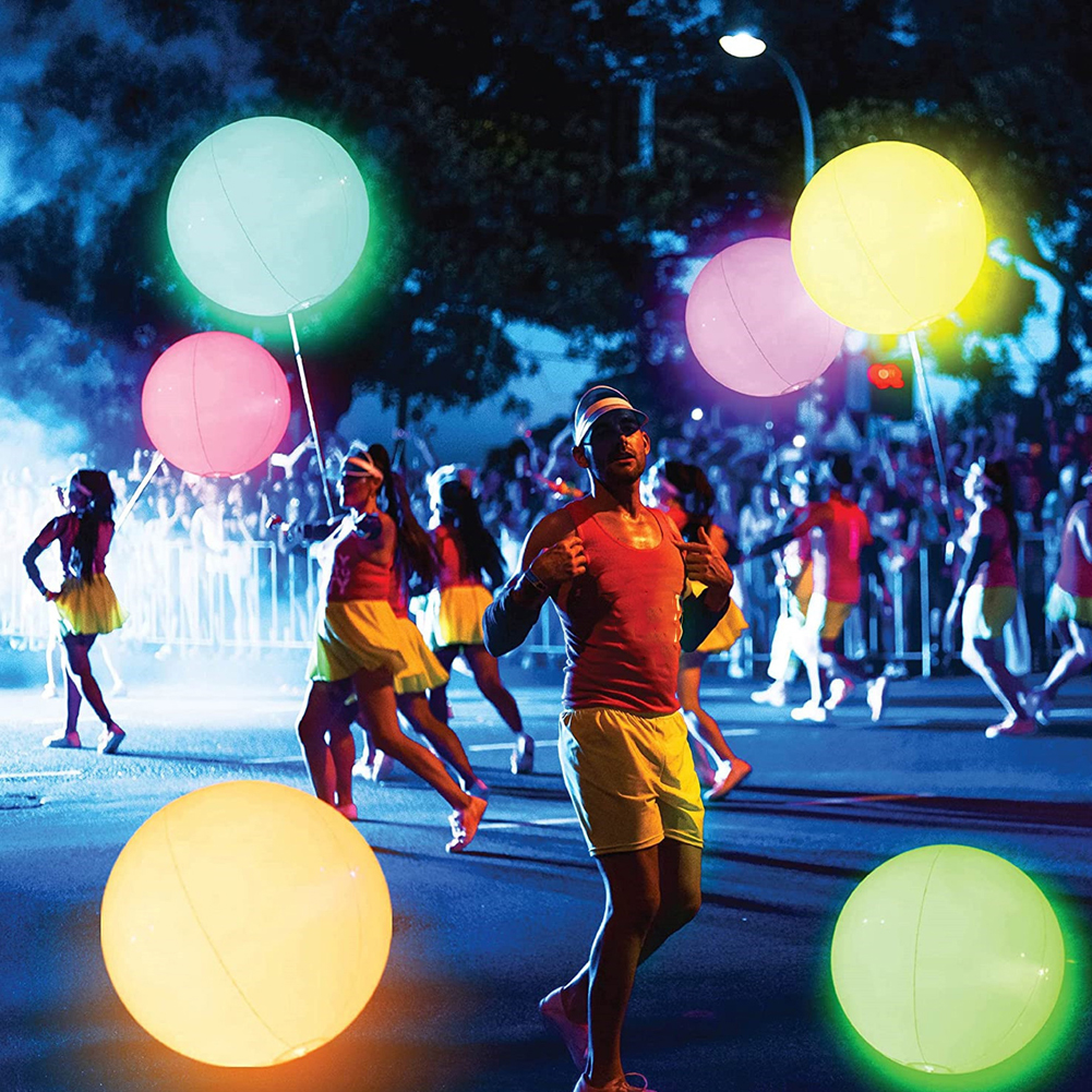 LED Glowing Balloon 16 Colors  – обзор и цена Games Garden Party