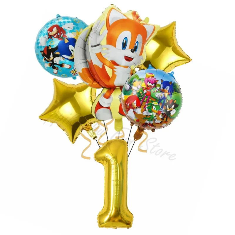 6PCS Anime Shadow Cartoon Ball – обзор и цена Party Games Good