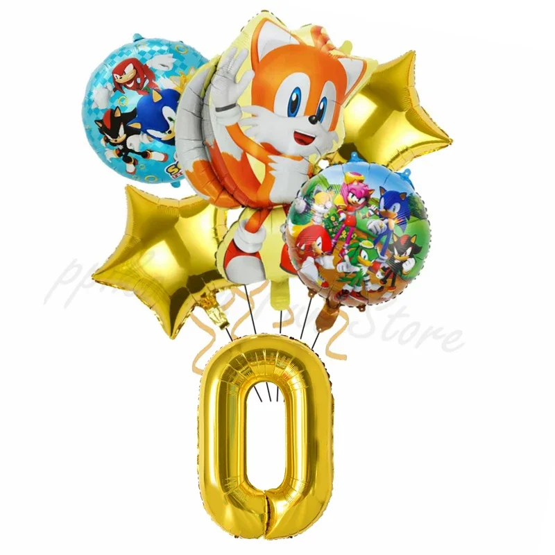 6PCS Anime Shadow Cartoon Ball – обзор и цена Party Games Good