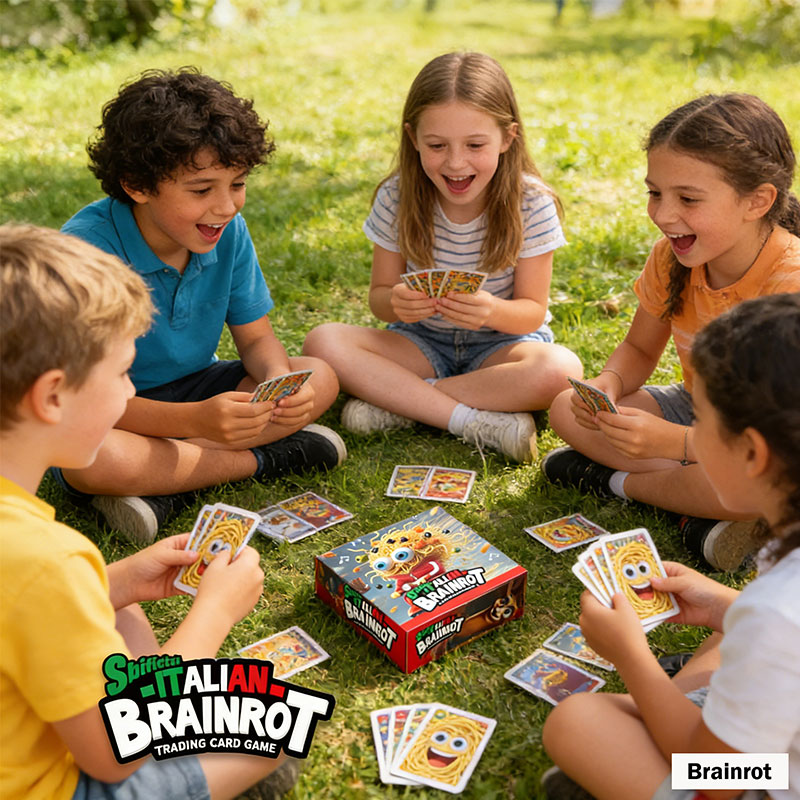 Italian Brainrot Trading Card  – обзор и цена Party Games At Home