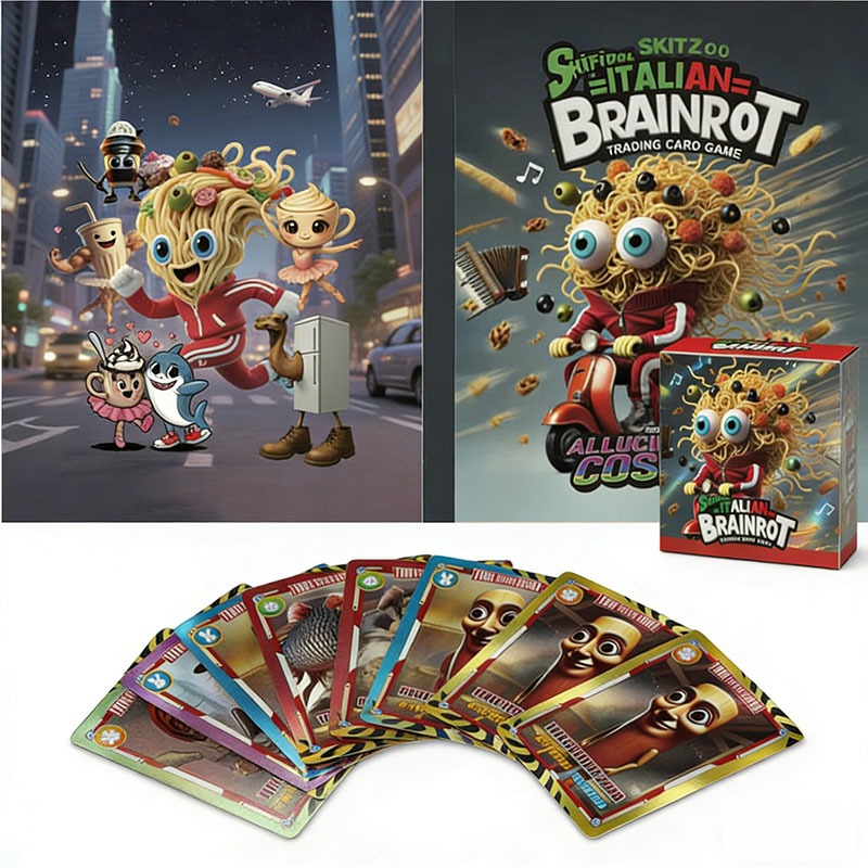 Italian Brainrot Trading Card  – обзор и цена Party Games At Home