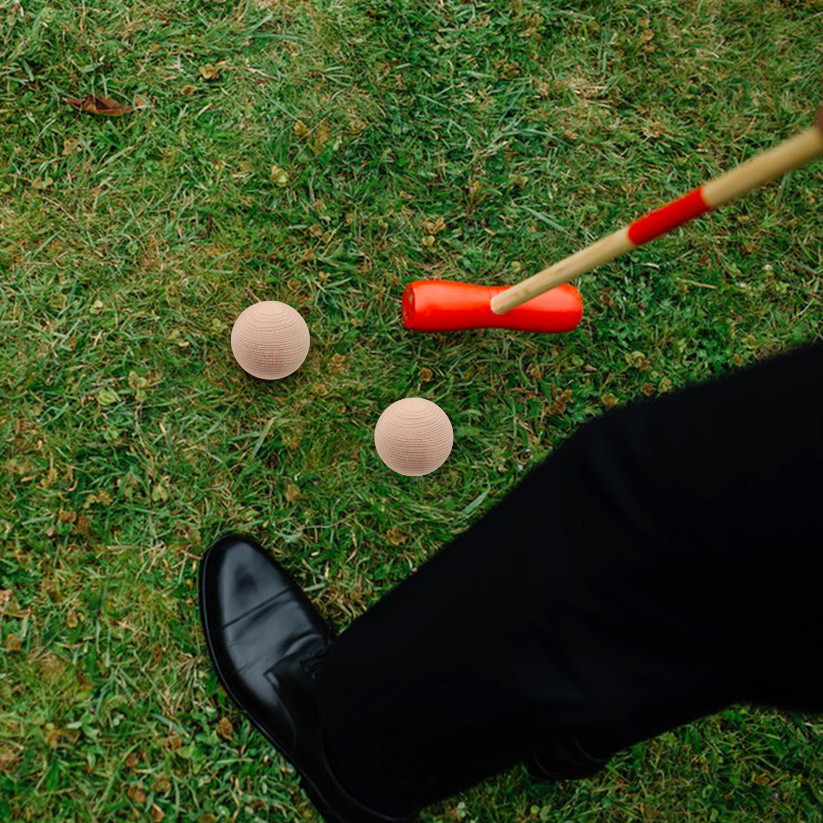 3Pcs Wooden Golf Croquet Balls – обзор и цена Bocce Ball Lawn