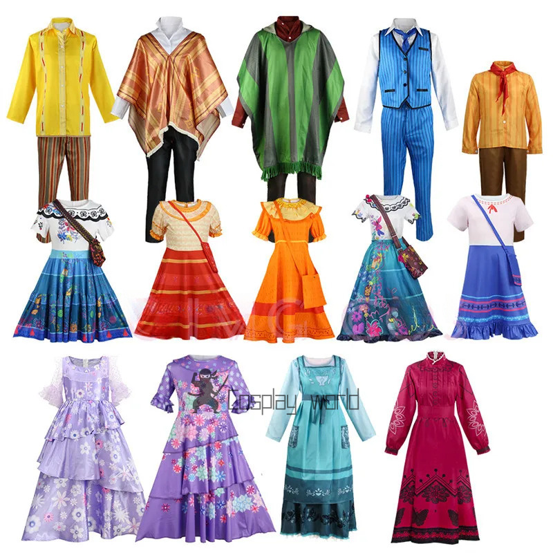 Encanto Cosplay Costume Adult  – обзор и цена Party Games Children