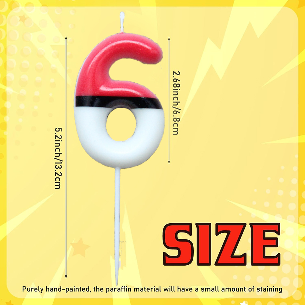 Pikachu candle birthday candle – обзор и цена Party Games Good