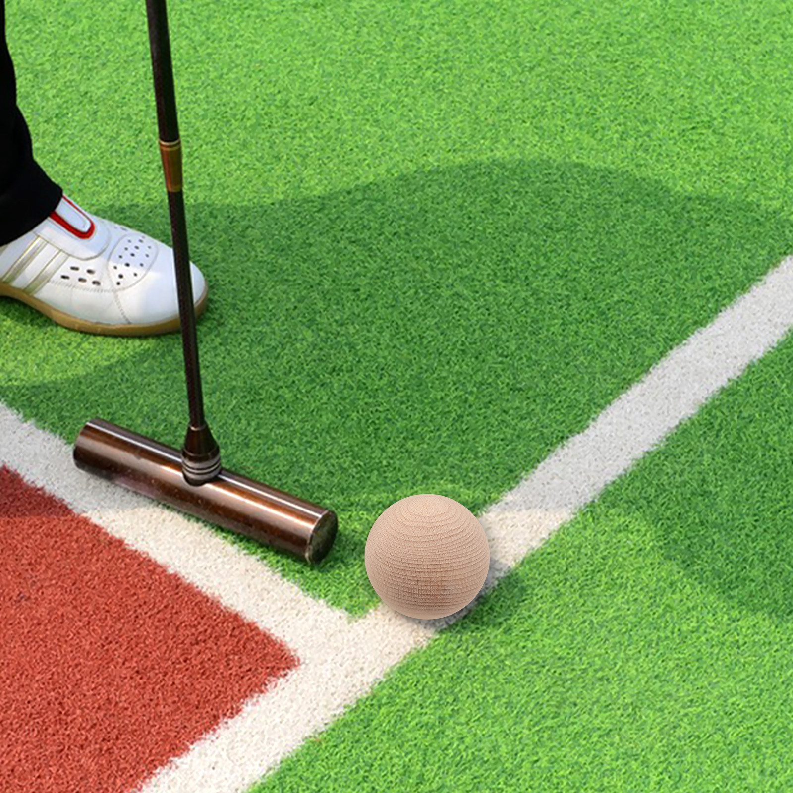 3Pcs Wooden Golf Croquet Balls – обзор и цена Bocce Ball Lawn