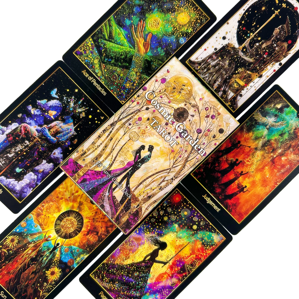 Cosmic Garden Tarot Deck Tarot – обзор и цена Games Garden Party