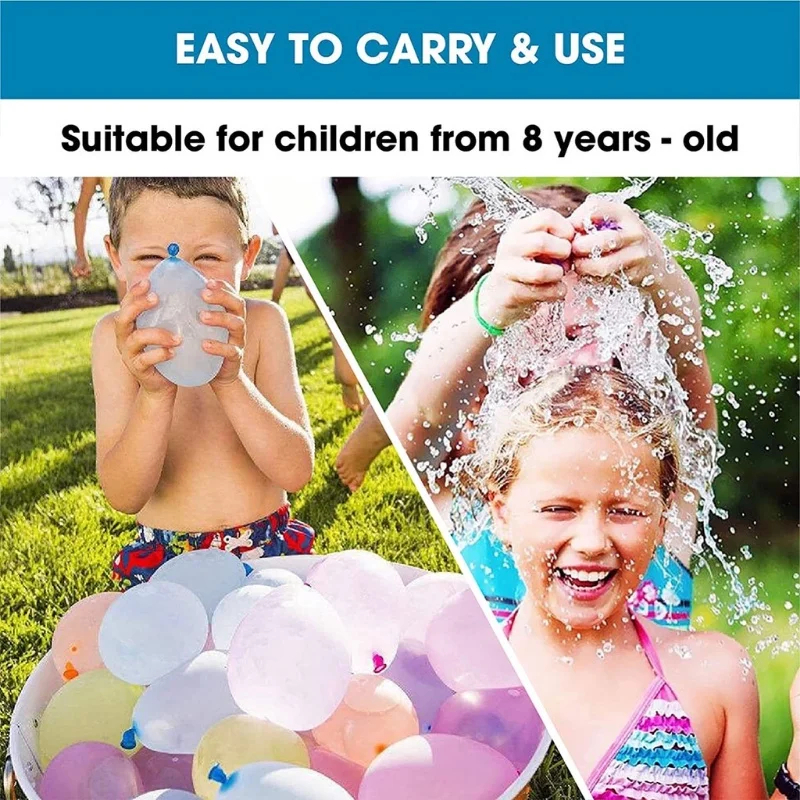 New 111Pcs Quick Fill Water Ba – обзор и цена Party Games Bomb